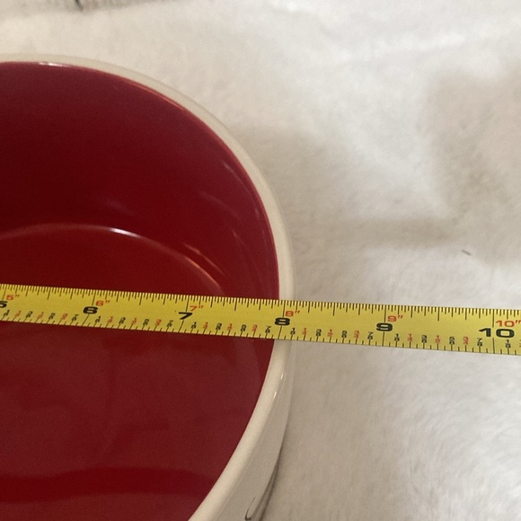 Rae Dunn Happy Howlidays Large Pet Bowl - Picture 5 of 6